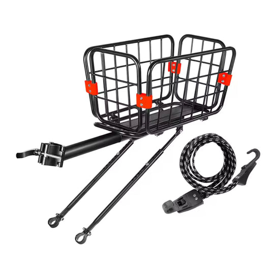 Smart pakethållare cykel med korg - Tillbehör - Wheelyshop