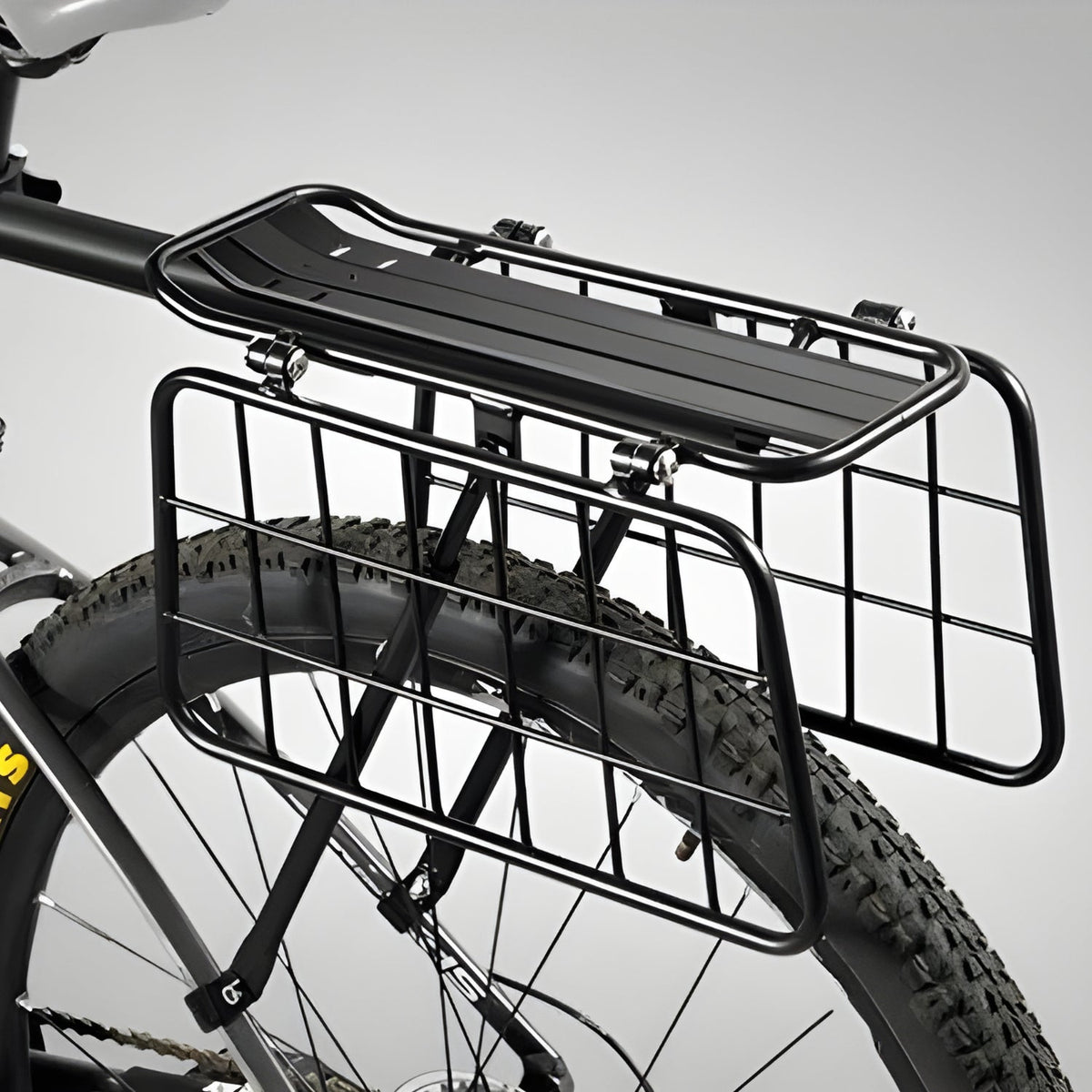 Smart pakethållare cykel med korg - Tillbehör - Wheelyshop