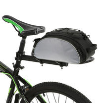 Portapacchi smart per bici (versione 1) con una borsa