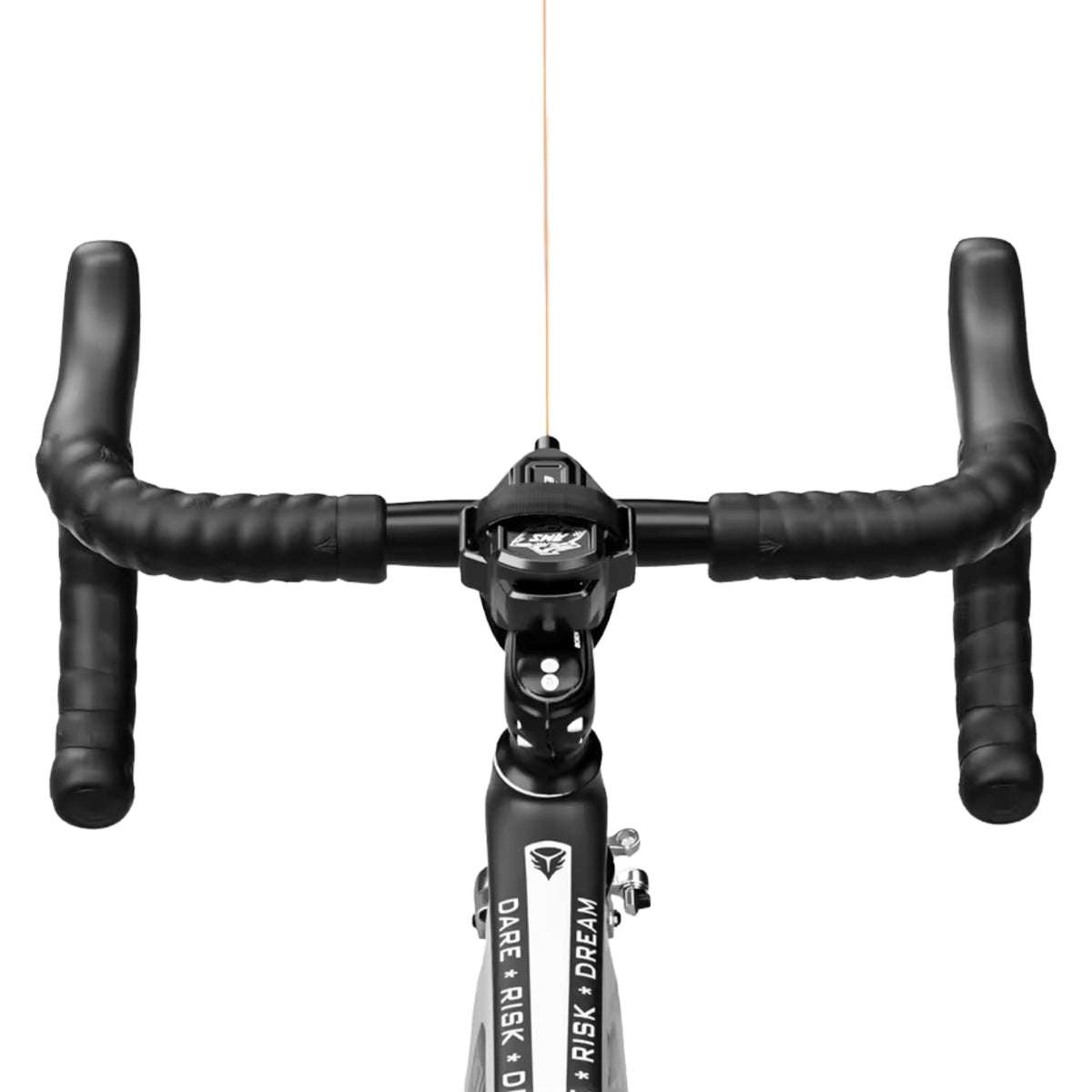 Cavo di traino estensibile smart con gancio per bici, vista posteriore di sbieco