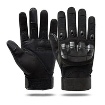 Guanti smart Military Edition in nero, entrambi i pezzi
