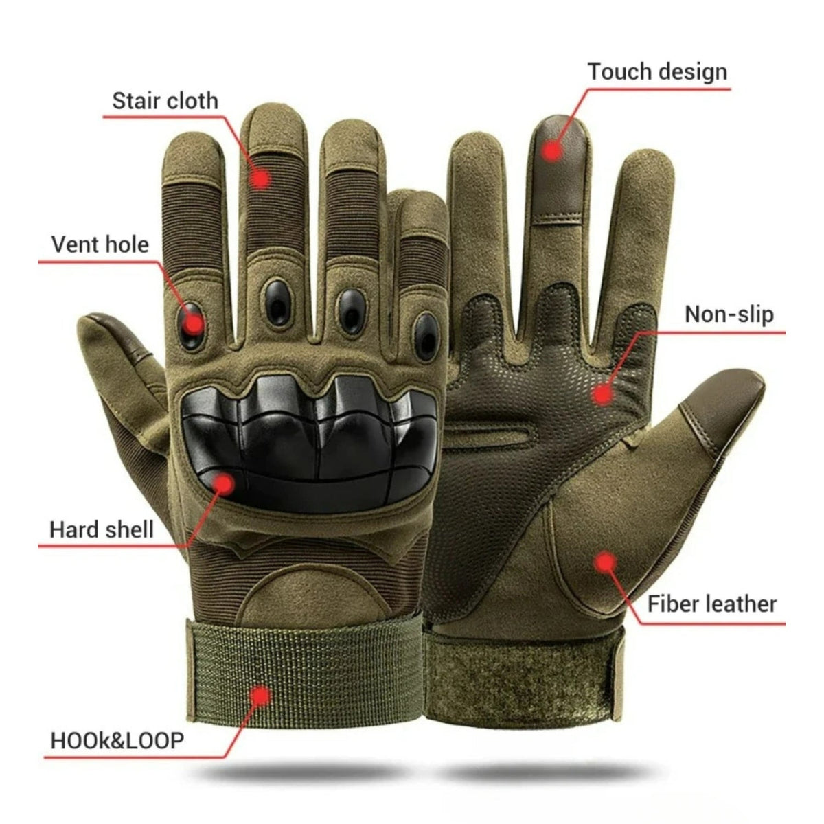 Informazioni sul prodotto: guanti smart Military Edition