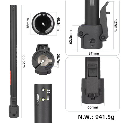 Styrstam + vikmekanism Xiaomi 5 Max - Reservdel - Wheelyshop