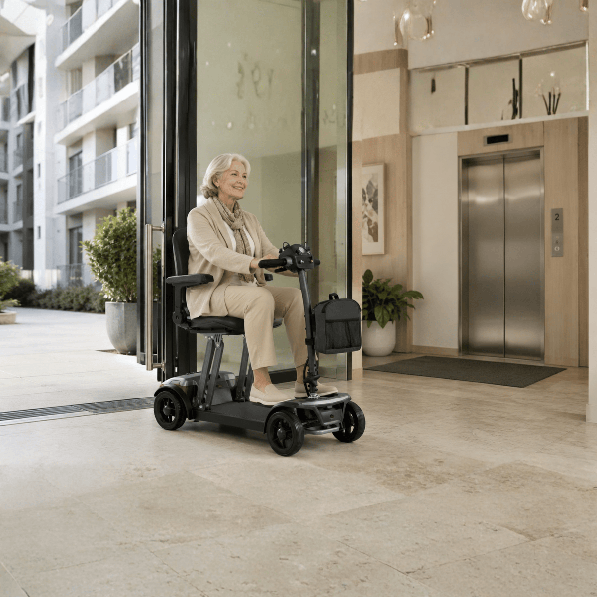 Sweetrich Air Traveller 12Ah - Permobil - Wheelyshop