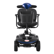 Scooter per disabili Sweetrich S1 Sport visto di fronte in colore blu