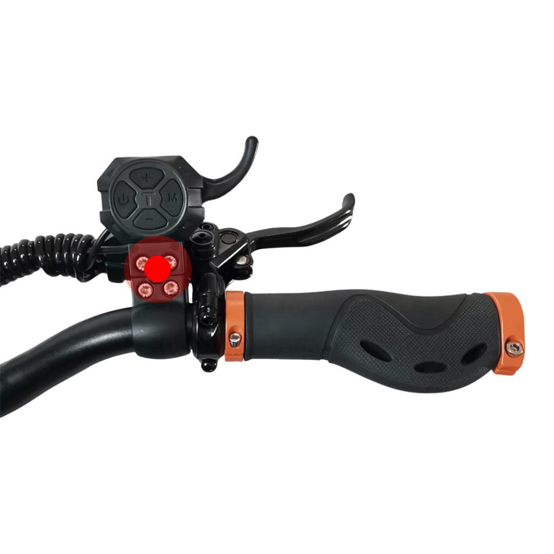 Manopola e comandi del manubrio del TEVERUN BLADE GT II