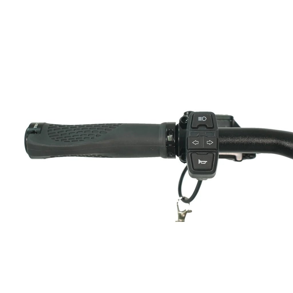 Manopola e comandi del manubrio del TEVERUN FIGHTER SUPREME 7260R V4