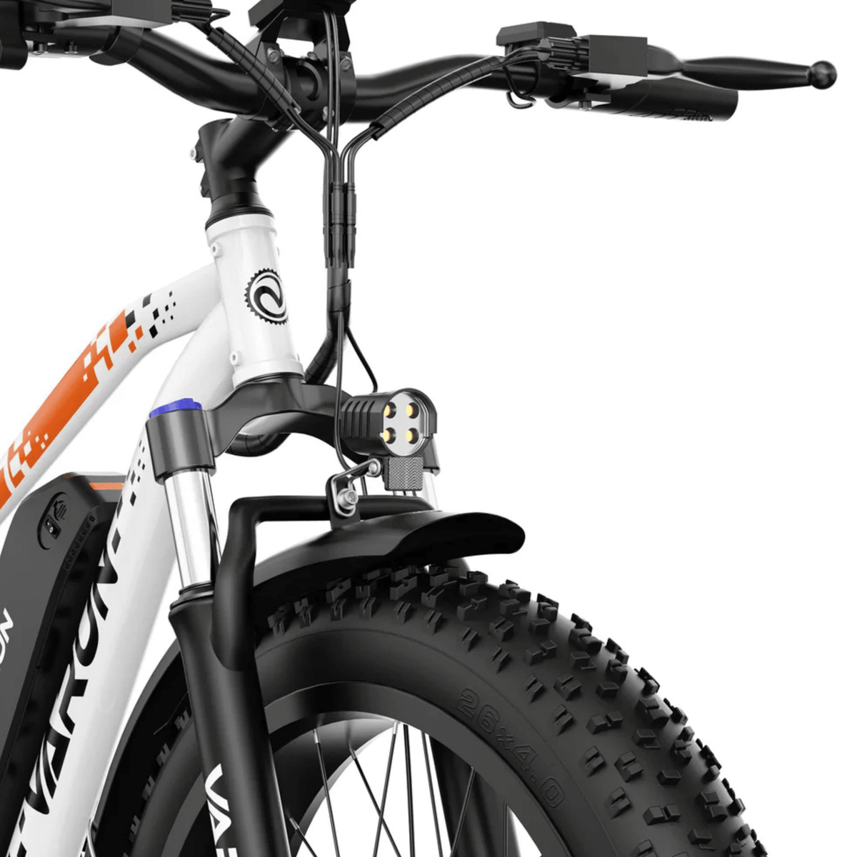 Sospensione della VARUN M26-2 Plus in colore bianco