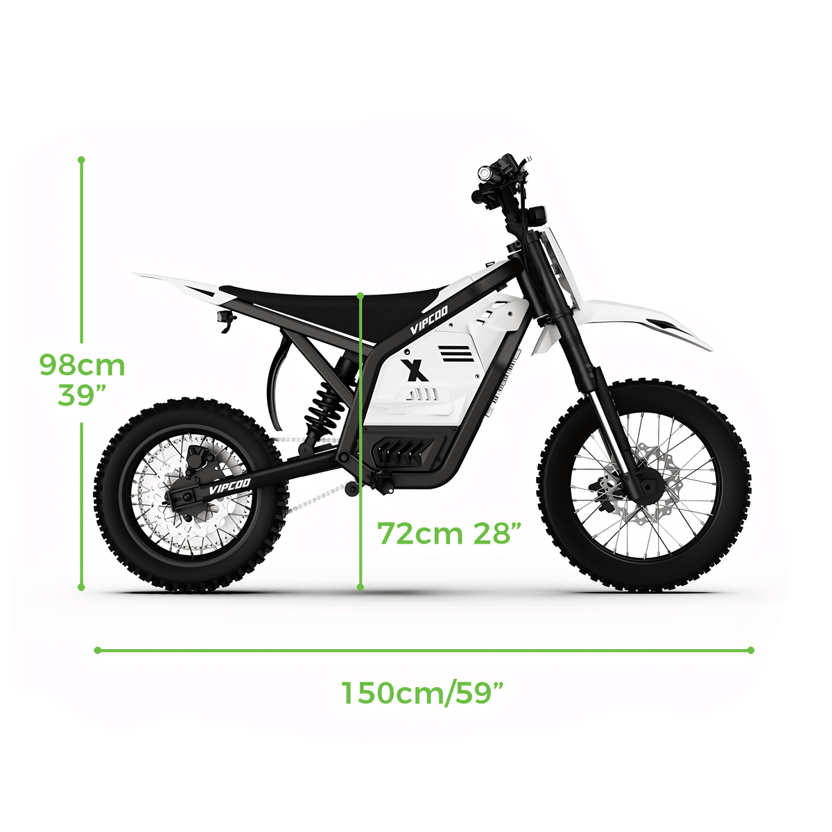 VIPCOO H2 - El-cross - Wheelyshop