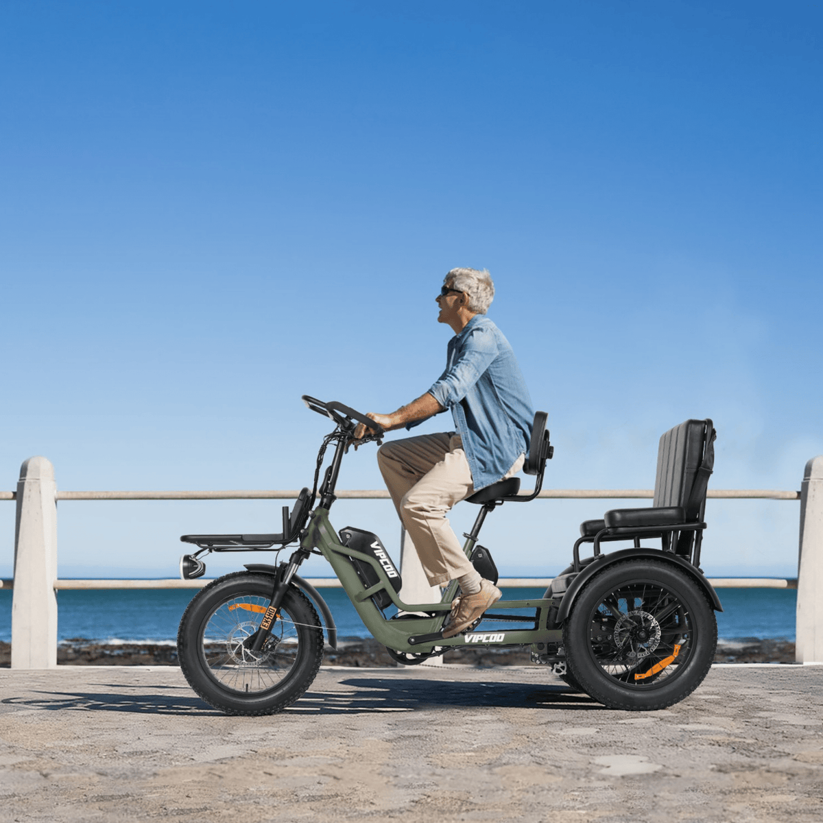 VIPCOO R1 - Trehjuling - Wheelyshop