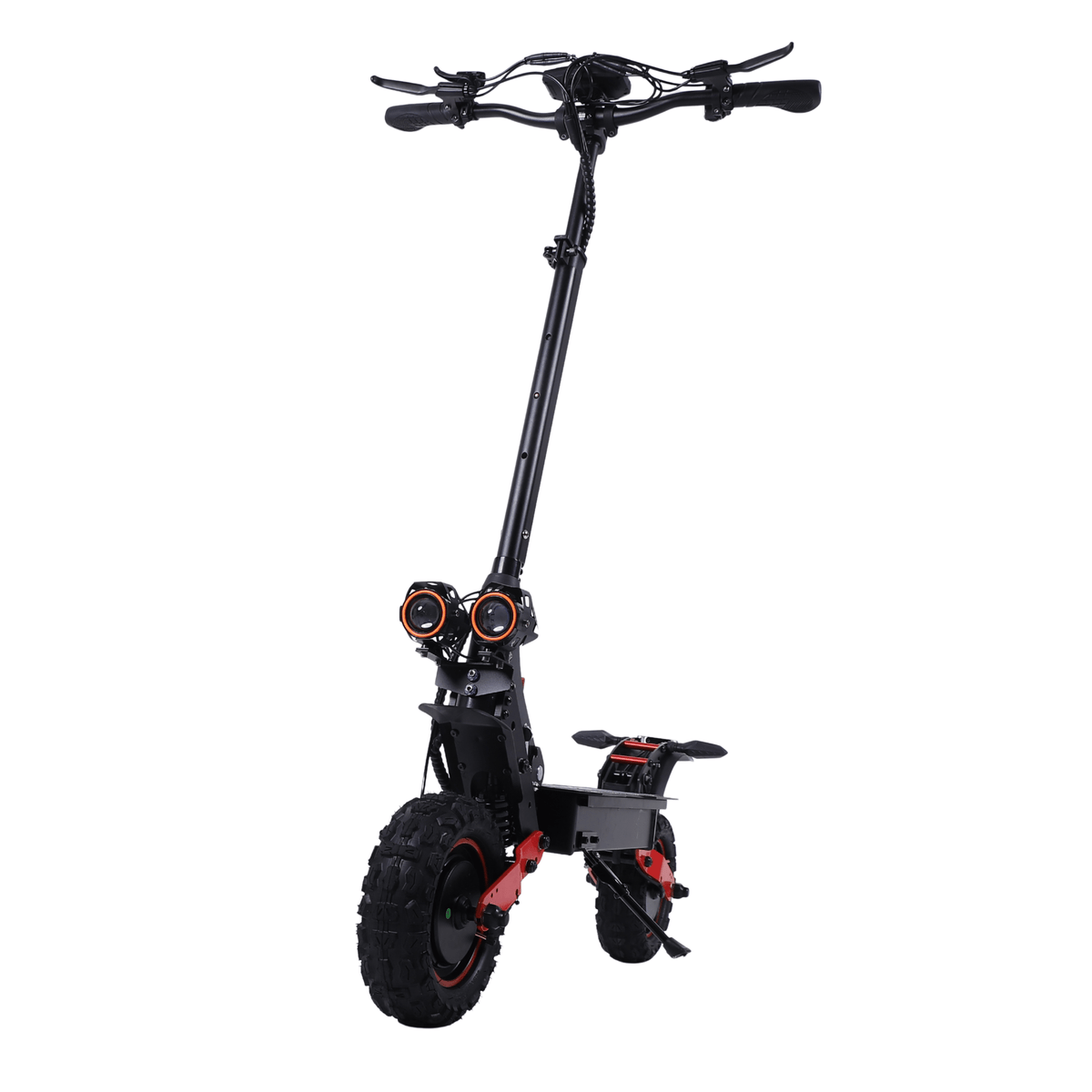 Monopattino elettrico Wheely H6 visto da dietro