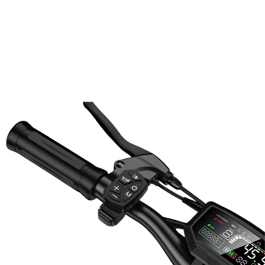 Manopola e comandi del manubrio del Wheely J15 Max