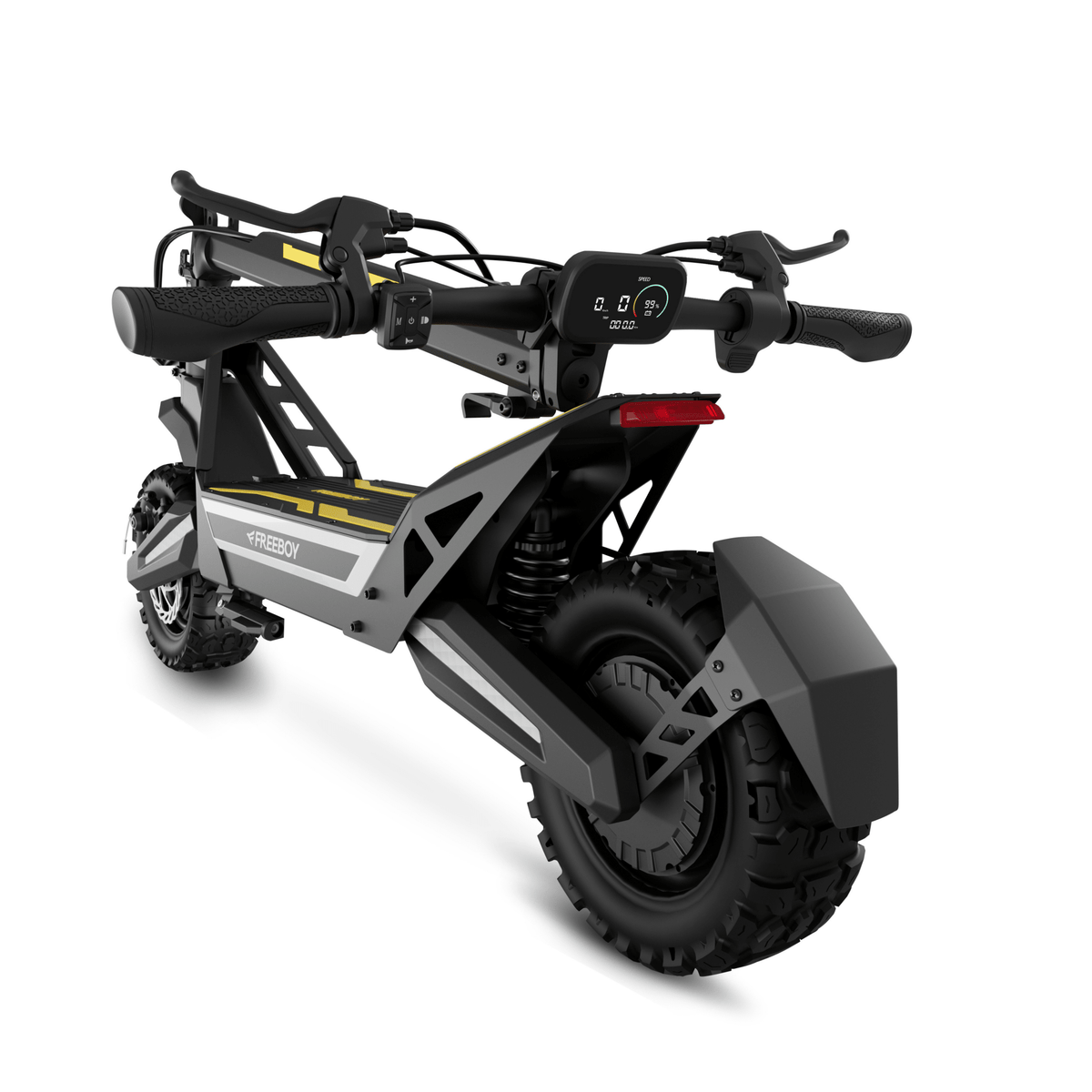 Monopattino elettrico Wheely J2 Max piegato