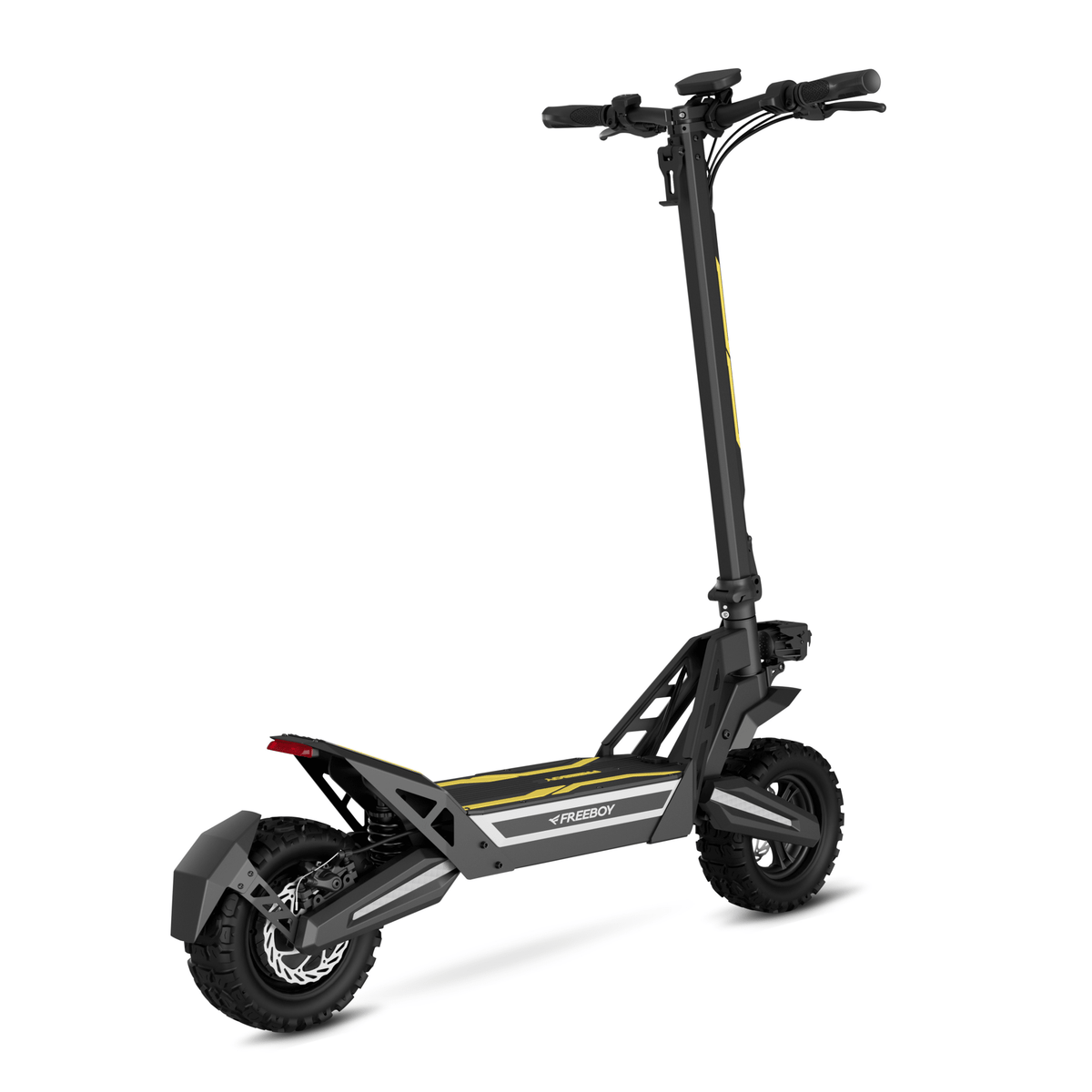 Monopattino elettrico Wheely J2 Max visto di tre quarti