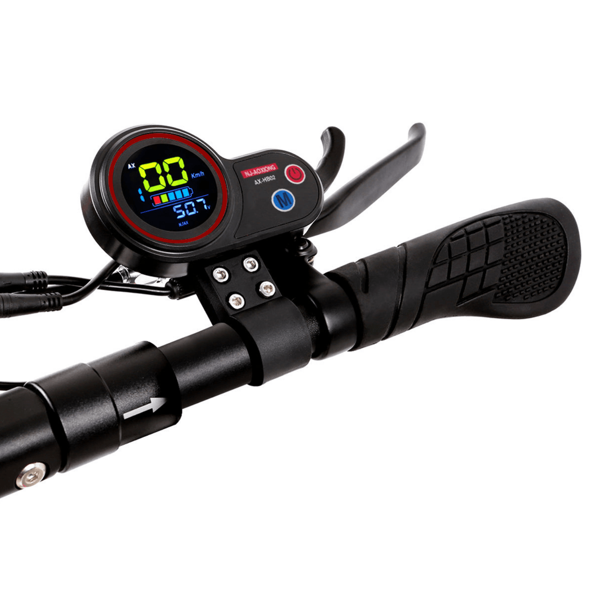 Manubrio del Wheely N3 Max con display e comandi