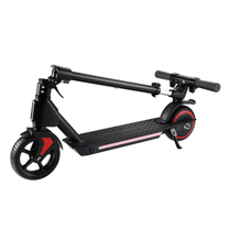 Monopattino elettrico per bambini Wheely Junior S2 Pro piegato in colore nero