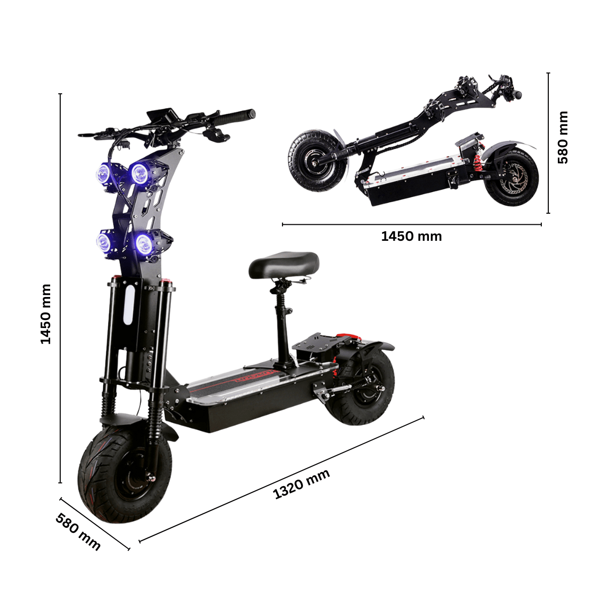 Wheely - X13 - Elsparkcykel - Wheelyshop