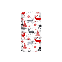 Scaldacollo WindGuard Christmas Edition con fantasia bianca con renne