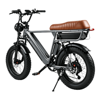 Fat bike elettrica YANGOR Y20 Pro Max vista di tre quarti in colore grigio