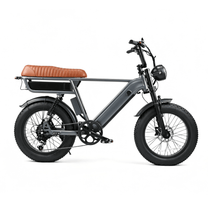 Fat bike elettrica YANGOR Y20 Pro Max vista dal lato opposto in colore grigio